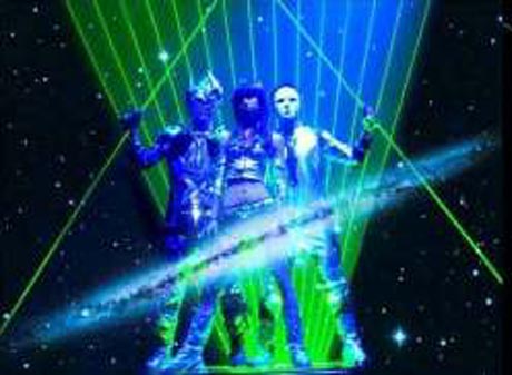 全彩雷射光束投影